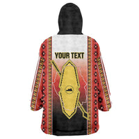 Personalised Bukidnon Philippines Wearable Blanket Hoodie The Food Basket of Region X