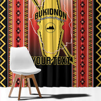 Personalised Bukidnon Philippines Window Curtain The Food Basket of Region X
