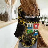 Agusan del Sur Philippines Women Casual Shirt Habagatang Agusan Lolong