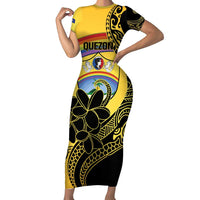 Quezon Province Short Sleeve Bodycon Dress Cocolandia Philippines Turtle