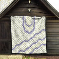 Hawaii Honohono Palaka Motifs Quilt Hawaiian Orchid Lei
