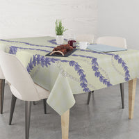 Hawaii Honohono Palaka Motifs Tablecloth Hawaiian Orchid Lei
