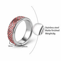 New Zealand Maori Maui Koru Kowhaiwhai Motif Classic Ring - Polynesian Pride