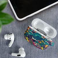 Japan Koinobori AirPods Case Japanese Koi Flag Waves Pattern