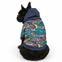 Japan Koinobori Pet Hoodie Japanese Koi Flag Waves Pattern
