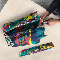 Japan Koinobori Umbrella Japanese Koi Flag Waves Pattern