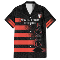 Custom New Caledonia Football Family Matching Long Sleeve Bodycon Dress and Hawaiian Shirt Allez Les Cagous Polynesian Pattern