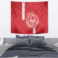 Custom Tahiti Football Tapestry Go Toa Aito