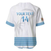 Custom Fiji Tapa Football Baseball Jersey Go Bula Boy!