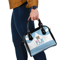 Custom Fiji Tapa Football Shoulder Handbag Go Bula Boy!