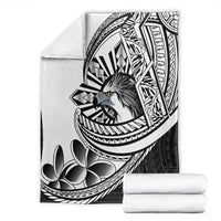 Philippines Eagle Sun Blanket Filipino Agila Polynesian Tattoo Black Color