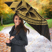 Philippines Eagle Sun Umbrella Filipino Agila Polynesian Tattoo Gold Color