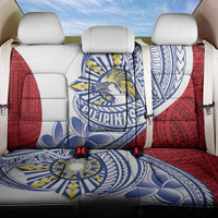 Philippines Eagle Sun Back Car Seat Cover Filipino Agila Polynesian Tattoo Flag Color