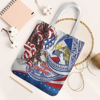 Filipino American History Month Tote Bag Philippines Agila USA Eagle Mix Flag