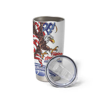 Filipino American History Month Tumbler Cup Philippines Agila USA Eagle Mix Flag