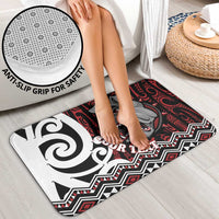 Personalised Aotearoa Bulldog Bathroom Set New Zealand Maori Taniko Art - Polynesian Pride