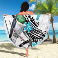 Aotearoa Te Ika-a-Maui Beach Blanket South Island Kekeru Maori Koru