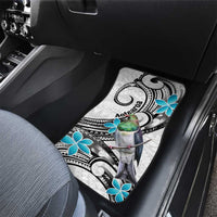 Aotearoa Te Ika-a-Maui Car Mats South Island Kekeru Maori Koru