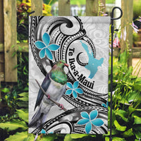 Aotearoa Te Ika-a-Maui Garden Flag South Island Kekeru Maori Koru