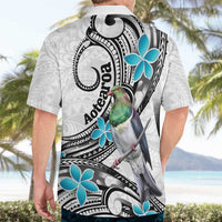 Aotearoa Te Ika-a-Maui Hawaiian Shirt South Island Kekeru Maori Koru