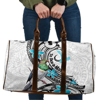 Aotearoa Te Ika-a-Maui Travel Bag South Island Kekeru Maori Koru - Polynesian Pride