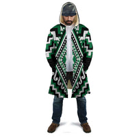 Green New Zealand Taniko Poutama Patikitiki Cloak - Polynesian Pride
