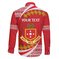 Personalised Kolisi Tonga College Atele Family Matching Puletasi and Hawaiian Shirt Mate Maa Tonga 142 Years Anniversary LT14 - Polynesian Pride