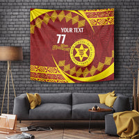 Personalised Tonga High School Tapestry Happy 77 Years Anniversary