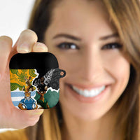 Rugby 2025 Championship AirPods Case Southern Hemisphere Countries Mascots - Polynesian Pride