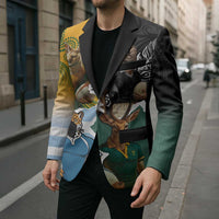 Personalised Rugby 2025 Championship Blazer Southern Hemisphere Countries Mascots - Polynesian Pride