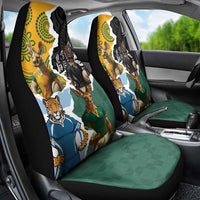 Rugby 2025 Championship Car Seat Cover Southern Hemisphere Countries Mascots LT14 - Polynesian Pride