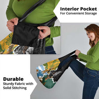 Rugby 2025 Championship Grocery Bag Southern Hemisphere Countries Mascots - Polynesian Pride