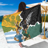 Rugby 2025 Championship Sarong Southern Hemisphere Countries Mascots - Polynesian Pride