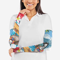 Aloha Hawaii Shaka Nene Goose Arm Sleeves Surfing Take It Easy - Polynesian Pride