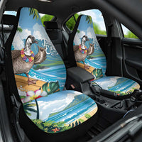 Aloha Hawaii Shaka Nene Goose Car Seat Cover Surfing Take It Easy - Polynesian Pride