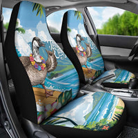 Aloha Hawaii Shaka Nene Goose Car Seat Cover Surfing Take It Easy - Polynesian Pride