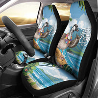Aloha Hawaii Shaka Nene Goose Car Seat Cover Surfing Take It Easy - Polynesian Pride