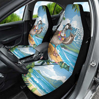 Aloha Hawaii Shaka Nene Goose Car Seat Cover Surfing Take It Easy - Polynesian Pride
