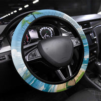 Aloha Hawaii Shaka Nene Goose Steering Wheel Cover Surfing Take It Easy - Polynesian Pride