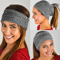Black White Filipino Binakol Motifs Neck Gaiter Mabuhay Philippines Festival Kusikus Pattern LT14 - Polynesian Pride
