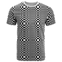 Black White Filipino Binakol Motifs T Shirt Mabuhay Philippines Festival Kusikus Pattern LT14 Black - Polynesian Pride