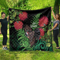Meri Kirihimete New Zealand Quilt Piwakawaka Koru Fern Mix Pohutukawa LT14 - Polynesian Pride