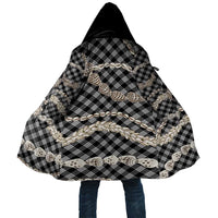 Black Aloha Hawaii Shell Lei Cloak Palaka Hebrew Cone Honey Cowrie Elegant Curves - Polynesian Pride