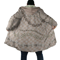 Beige Aloha Hawaii Shell Lei Cloak Palaka Hebrew Cone Honey Cowrie Elegant Curves - Polynesian Pride