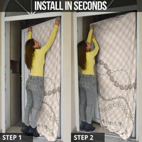 Beige Aloha Hawaii Shell Lei Door Cover Palaka Hebrew Cone Honey Cowrie Elegant Curves - Polynesian Pride