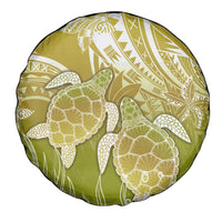 Polynesia Sea Turtle Spare Tire Cover Happy Valentine Day Polynesian - Gold LT14 - Polynesian Pride
