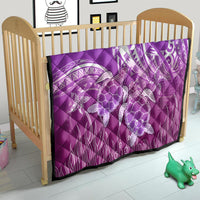 Polynesia Valentine Day Quilt Polynesian Sea Turtle Purple Version LT14 - Polynesian Pride