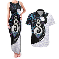 Aotearoa Pikorua Couples Matching Tank Maxi Dress and Hawaiian Shirt NZ Twist - Bond And Love