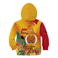 Papua New Guinea Independence Day Kid Hoodie 50th Anniversary Unity in Diversity