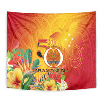Papua New Guinea Independence Day Tapestry 50th Anniversary Unity in Diversity